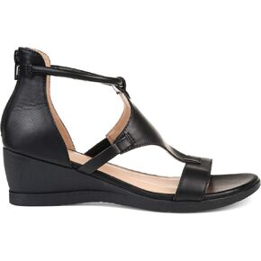 Brinley Co. Womens Caged Sandal Wedge