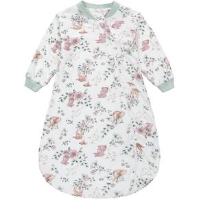 Miracle Baby Sleep Sack 1.5 Tog, Four Season Baby Wearable Blanket, Long Sleeve Sleeping Sack for Toddler 0-18 Months