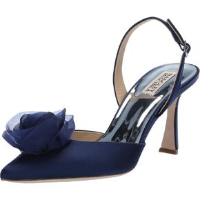 Badgley Mischka Women's CARLISE Pump, Midnight, 6.5