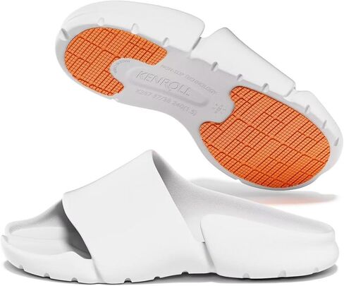 Outdoor Slippers, Non Slip Shower Shoes for Women and Men, Outdoor and Indoor Lightweight House Sandals in Kuwait
