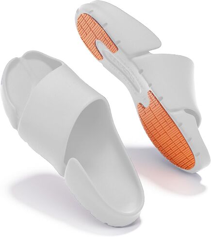 Outdoor Slippers, Non Slip Shower Shoes for Women and Men, Outdoor and Indoor Lightweight House Sandals in Kuwait