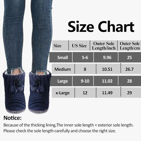 Forfoot Winter Slippers Booties for Women, Cozy Fleece House Shoes Indoor Bedroom Fuzzy Ankle Boot Slippers in Saudi Arabia