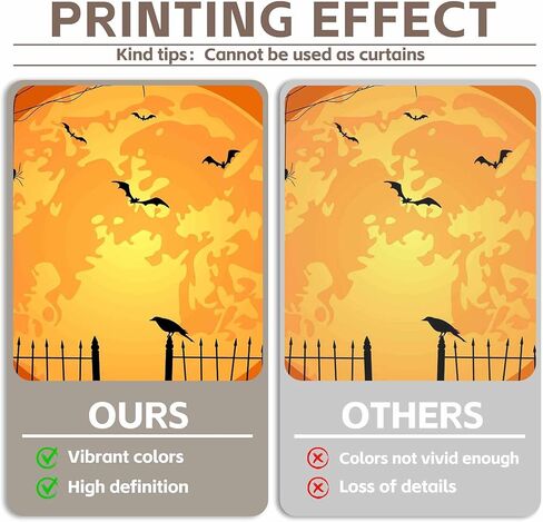7 × 5 قدم خلفية صورة الهالوين البرتقالية للحفلات الكبيرة رقعة اليقطين صورة القمر خلفية التصوير الفوتوغرافي للأطفال الساحرة ديكورات المنزل المسكون راية in Kuwait