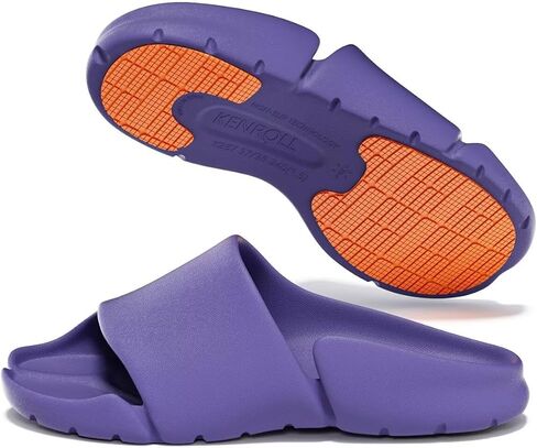 Outdoor Slippers, Non Slip Shower Shoes for Women and Men, Outdoor and Indoor Lightweight House Sandals in Kuwait