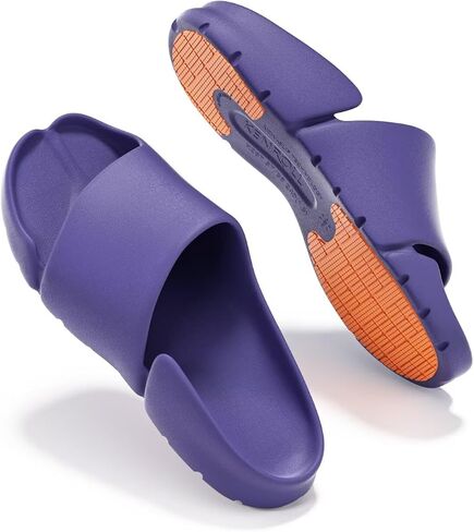 Outdoor Slippers, Non Slip Shower Shoes for Women and Men, Outdoor and Indoor Lightweight House Sandals in Kuwait