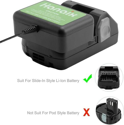 3.0Ah 18V Battery and Charger Set for Hitachi BSL1815X BSL1815S BSL1830 BSL1830C 330139 330557 339782 Li-ion Replacement Battery in Saudi Arabia