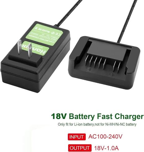 3.0Ah 18V Battery and Charger Set for Hitachi BSL1815X BSL1815S BSL1830 BSL1830C 330139 330557 339782 Li-ion Replacement Battery in Saudi Arabia