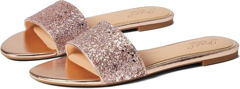 Jewel Badgley Mischka Women's Dillian Flat Sandal in Saudi Arabia