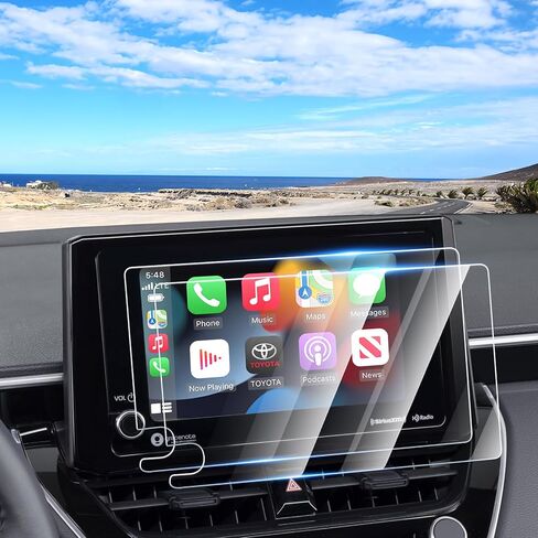 3PCS Screen Protector for 2022-2025 Rivian R1T/R1S, 15.6'' Navigation, 12.3'' Digital, 6.5'' Rear Console Touch Screen Protector Tempered Glass Navigation Display Screen Cover Protective Film in Kuwait