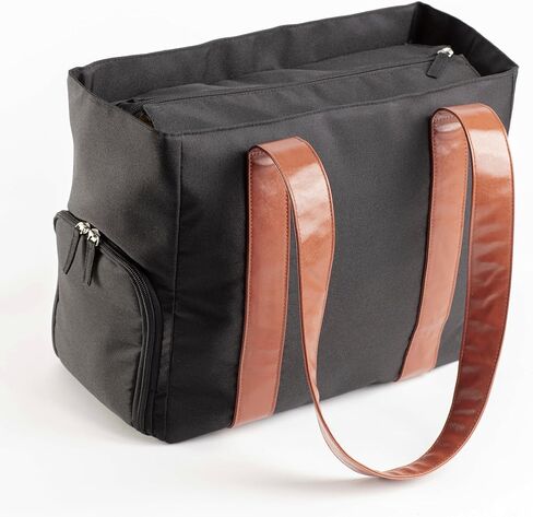 حفاضات وحقيبة حمل للتخزين بمضخة الثدي من دكتور براون - باللونين الأسود والبني in Kuwait