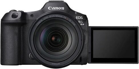 Canon EOS R5 Mark II Full Frame Mirrorless Camera Body with RF 24-105mm F4 L is USM Lens 6536C012 Bundle with Deco Gear Photography Bag + Microphone + Monopod + Software & Accessories Kit in Saudi Arabia