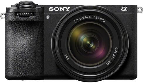 Sony Alpha a6700 Mirrorless Camera, 26 MP Sensor, 4K Video, and Vlog Friendly Functions with 18-135mm Lens (ILCE-6700M/B) + 64GB Memory Card + Filter Kit + NP-FZ100 Compatible Battery + More in Saudi Arabia