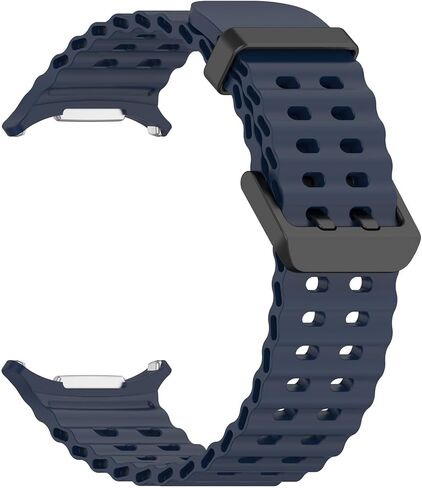 for Galaxy Watch 7 Ultra Band 47mm,（3 Pack） Soft Ocean Silicone Sport Strap Replacement Accessory Compatible for Samsung Galaxy Watch Ultra Band in Saudi Arabia