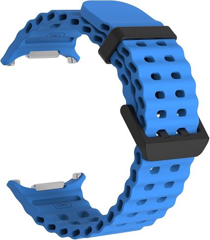 for Galaxy Watch 7 Ultra Band 47mm,（3 Pack） Soft Ocean Silicone Sport Strap Replacement Accessory Compatible for Samsung Galaxy Watch Ultra Band in Saudi Arabia