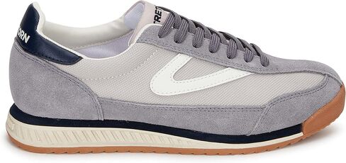 TRETORN Womens Rawlins Casual Lace-Up Sneakers, White/Blue/Red, 8 in Saudi Arabia