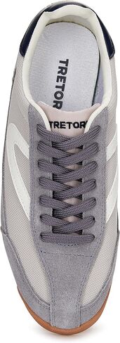 TRETORN Womens Rawlins Casual Lace-Up Sneakers, White/Blue/Red, 8 in Saudi Arabia