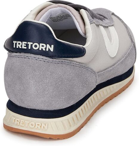 TRETORN Womens Rawlins Casual Lace-Up Sneakers, White/Blue/Red, 8 in Saudi Arabia