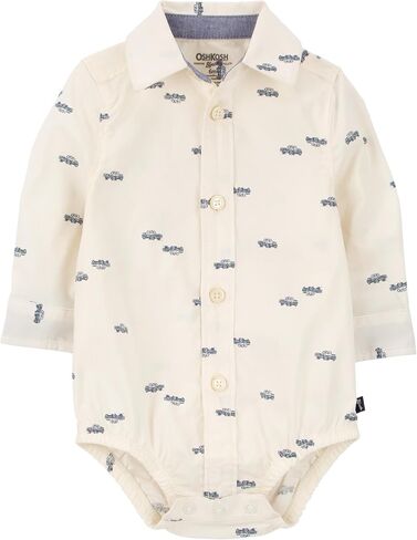 OshKosh B'Gosh baby-boys Buttonfront Bodysuit in Saudi Arabia