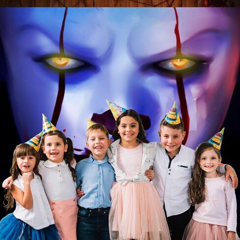 جوكر مهرج عيد الهالوين راية خدعة أو علاج الرعب القاتل مخيف مخيف الإرهاب تكنولوجيا المعلومات موضوع ديكور لعيد الهالوين فيلم زينة عيد ميلاد لوازم حفلات الصور كشك الدعائم تفضل خلفية الخلفية in Kuwait