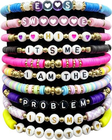 9CS Friendship Bracelets Set, Concert Beads Bracelet Making Kit Gifts for Kids, Girls in Saudi Arabia