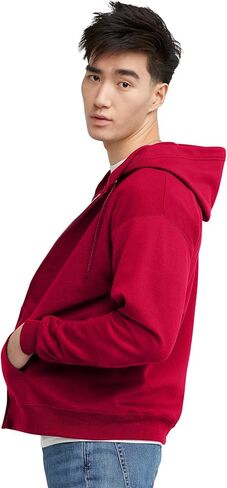 CHAMPION, EcoSmart Fleece Full Hoodie, Zip-Up Hooded Sweatshirt for Men, SPANISH MOSS in Saudi Arabia