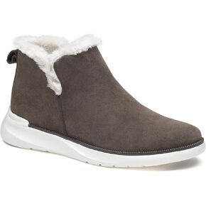 Johnston & Murphy Emery Shearling Bootie for Women – Ankle Boots for Women, Inside Zip Up Boots in Saudi Arabia
