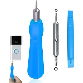 Ring Doorbell Screwdriver,Ring Screwdriver Bit Set for Battery Change & Wifi Password Reset Access,Ring Screwdriver for All Doorbells include Video Doorbell, Video Doorbell 2, Pro and Elite