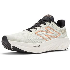 New Balance Women's W1080V13 Running Shoe, Natural Mint/Copper/Black, 7
