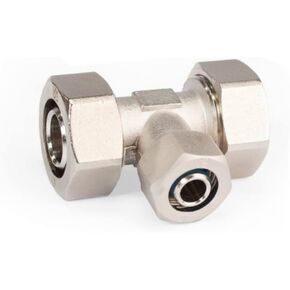 3/4" x 1/2" Tee Max Line Rapid Air Compressed Air Piping For RapidAir MaxLINE M8014