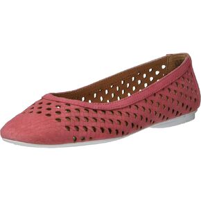 Gentle Souls by Kenneth Cole womens Eugene Travel Woven Ballet Flat, Coral, 8.5 US