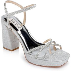 Badgley Mischka Frida Open Toe Block Heel