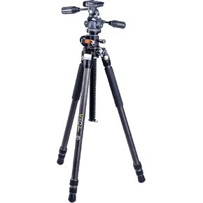 Vanguard VEO3+263CP Carbon Fiber Tripod with Panhead and Multi-Angle Center Column for Overhead Shots in Kuwait