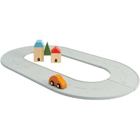 PlanToys Rubber Road & Rail Set Small (6300)