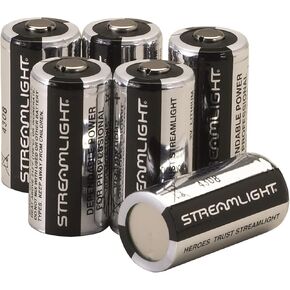 Streamlight 85175 CR123A Lithium Batteries, 2-Pack