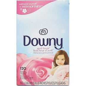 Downy April Fresh Fabric Softener Dryer Sheets, 120 Count
