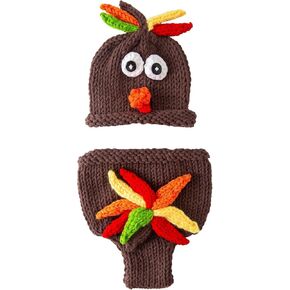 Jastore Baby Photography Props Newborn Boy Girl Photo Shoot Outfits Crochet Knitted Costume Infant Hat Sets