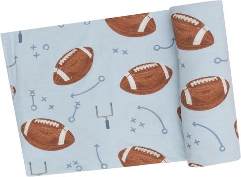 Angel Dear - بطانية قماط باللون الأزرق لكرة القدم in Kuwait