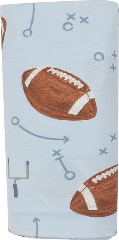 Angel Dear - بطانية قماط باللون الأزرق لكرة القدم in Kuwait