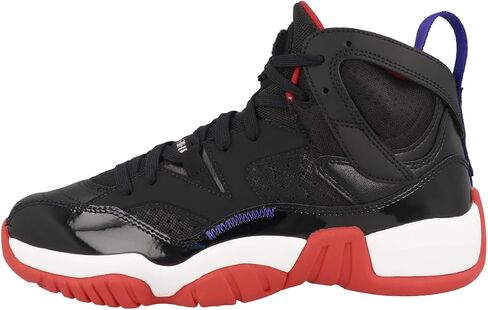 Jumpman Two Trey للسيدات - مقاس 7.5 US - أسود/أحمر حقيقي-داكن in Saudi Arabia