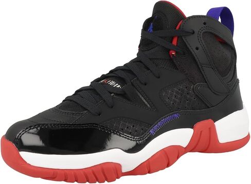 Jumpman Two Trey للسيدات - مقاس 7.5 US - أسود/أحمر حقيقي-داكن in Saudi Arabia