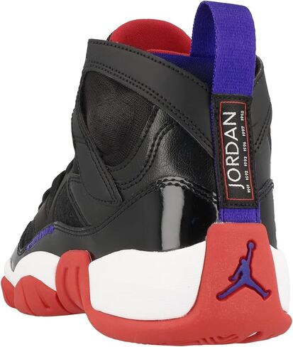 Jumpman Two Trey للسيدات - مقاس 7.5 US - أسود/أحمر حقيقي-داكن in Saudi Arabia