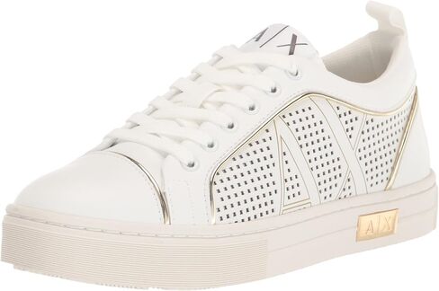 Armani Exchange Women's Mina Mesh Piping Sneakers in Saudi Arabia