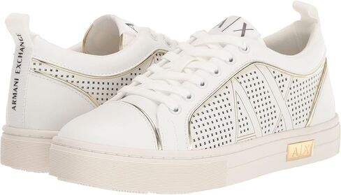 Armani Exchange Women's Mina Mesh Piping Sneakers in Saudi Arabia