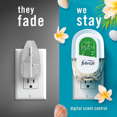 معطر الهواء ومحارب الروائح الكريهة من فبريز، Fade Defy PLUG، خشبي، (2) .87 أونصة سائلة. أوقية. عبوات الزيت in Saudi Arabia