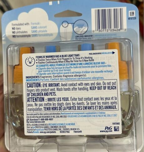 Febreze Origins Fade Defy PLUG Air Freshener & Odor Fighter, Wood, (2) .87 fl. oz. Oil Refills in Kuwait