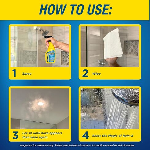 رين-اكس طارد للماء لباب الدش 630023، 16 اونصة سائلة in Kuwait