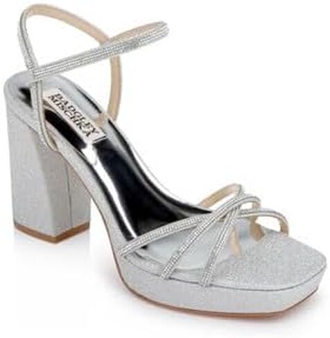 Badgley Mischka Frida Open Toe Block Heel in Saudi Arabia