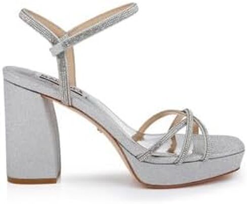 Badgley Mischka Frida Open Toe Block Heel in Saudi Arabia