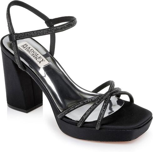 Badgley Mischka Frida Open Toe Block Heel in Saudi Arabia