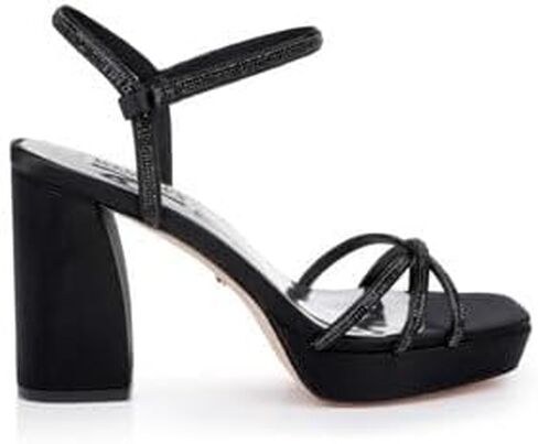 Badgley Mischka Frida Open Toe Block Heel in Saudi Arabia